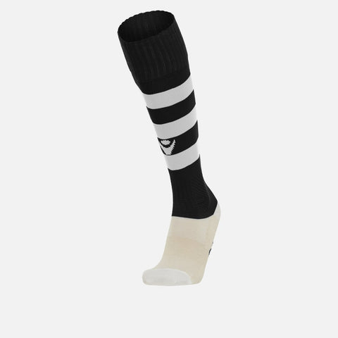 Macron Hoops Rugby Sokken Zwart/wit