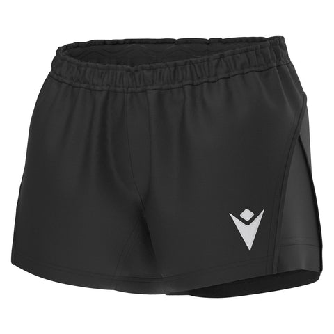 Macron Lapis Rugby Short Dames Zwart