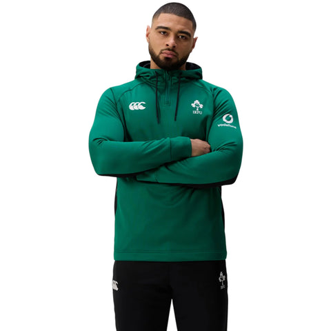 Canterbury Ierland IRFU Rugby Heren Half-Zip Trainingshoodie (vanaf 31-10 verkrijgbaar)