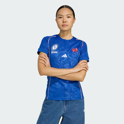 adidas Frankrijk RWC Rugby Thuisshirt Dames