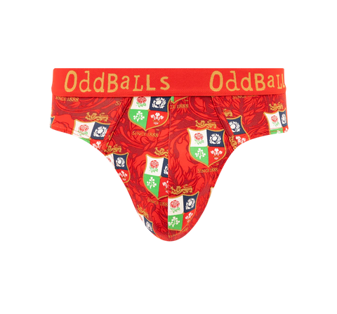 OddBalls British & Irish Lions Australia Heren Slip Katoen