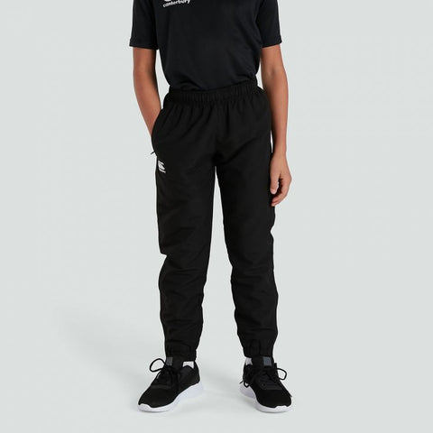 Canterbury Club Tapered Cuff Track Pant Unisex Junior Zwart