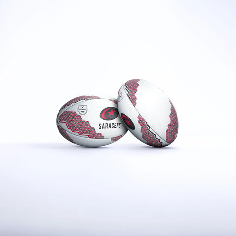 Gilbert Saracens Supporter Rugbybal Maat 5