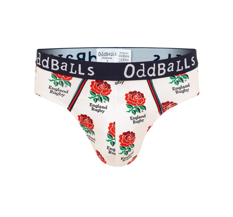 OddBalls England Rugby Union Heren Slip Katoen