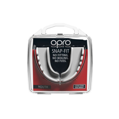 Opro Snap-Fit Protège-dents Senior blanc