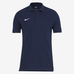 Nike Team Katoenen Polo Heren Navy