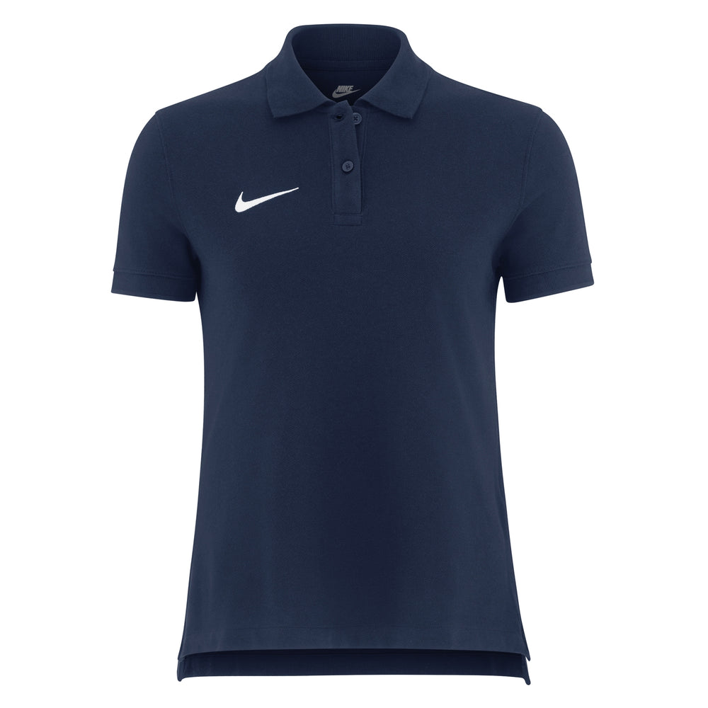 Nike Team Katoenen Polo Dames Navy