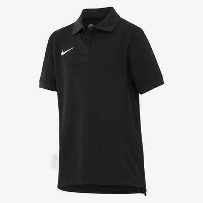 Nike Team Katoenen Polo Kids Zwart