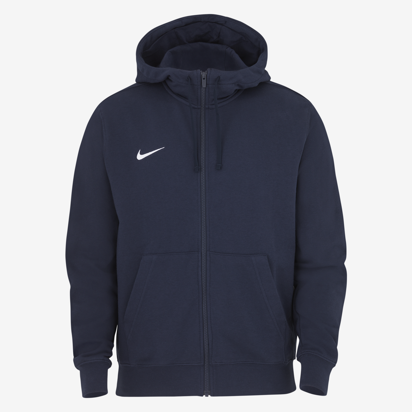 Nike Team Club Full Zip Hoodie Ft Heren Navy