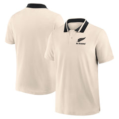 Fanatics All Blacks Classics Tipped Pique Polo Heren Wit