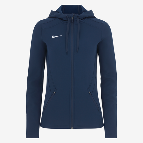 Nike Team Full Zip Training Hoodie Dames Navy