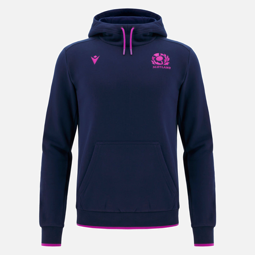 Macron Rugby Schotland 2025/26 Travel Hoodie Heren