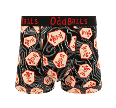OddBalls Wales Rugby Union Alternate Heren Katoenen Boxershorts