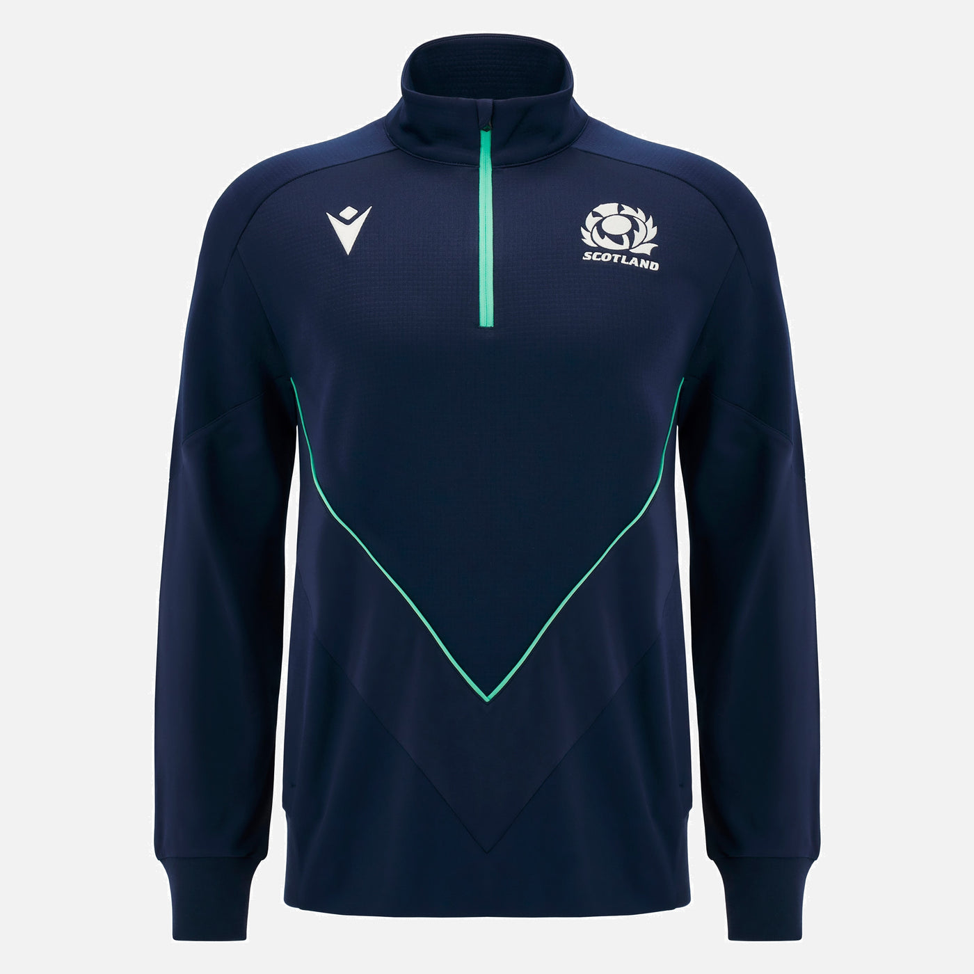 Schotland Rugby 2024/25 3D Travel 1/4 Zip Heren