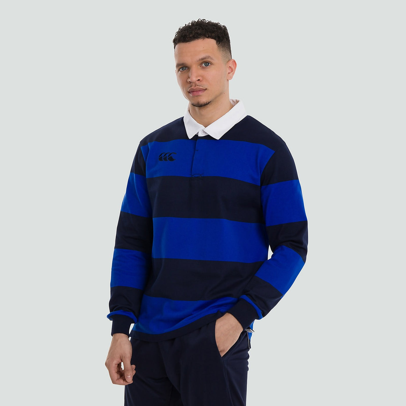 Canterbury LS Retro Jersey Hoop Heren