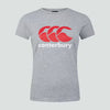 Canterbury Logo Tee Dames Grijs