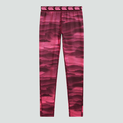 Women's VapoDri Printed FL Leggings Pink