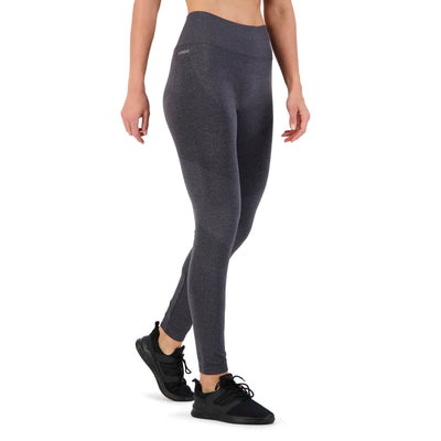 Dames Seamless Leggings Blackened/Marl Canterbury