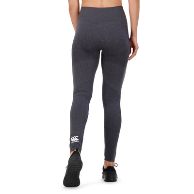 Dames Seamless Leggings Blackened/Marl Canterbury