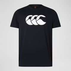 Canterbury CCC Organic Cotton Logo T-Shirt Heren