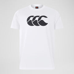 Canterbury CCC Organic Cotton Logo T-Shirt Heren