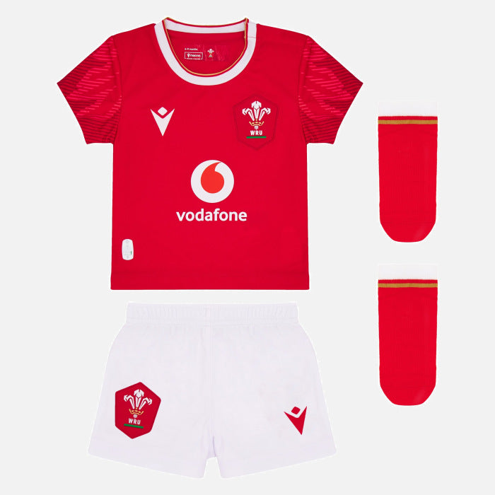 Wales Rugby Replica Thuistenue Baby