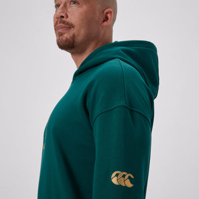 Canterbury Heren Rugby Ierland 150e Jubileum Hoodie Groen