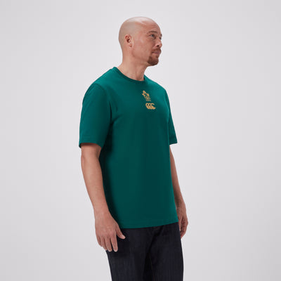 Canterbury Rugby Ierland 150e Jubileum Oversized T-shirt Heren Groen