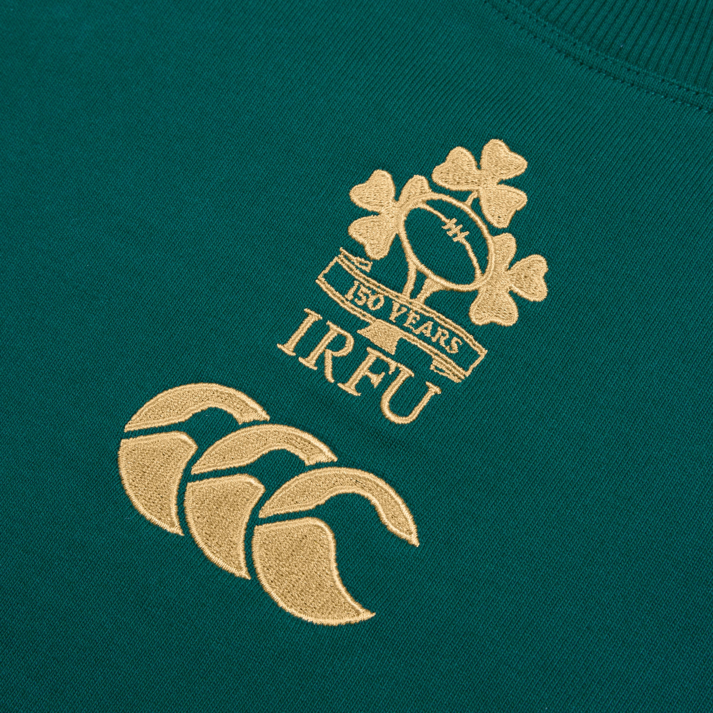 Canterbury Rugby Ierland 150e Jubileum Oversized T-shirt Heren Groen