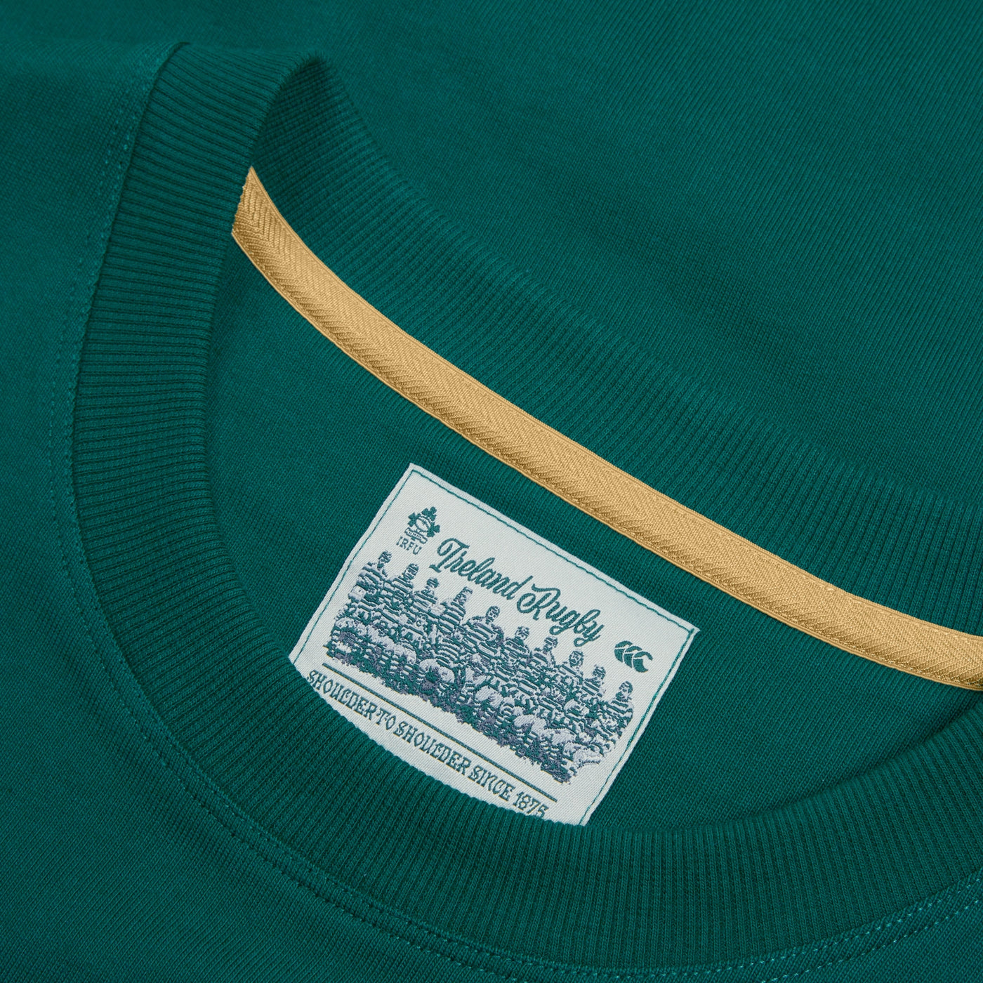 Canterbury Rugby Ierland 150e Jubileum Oversized T-shirt Heren Groen