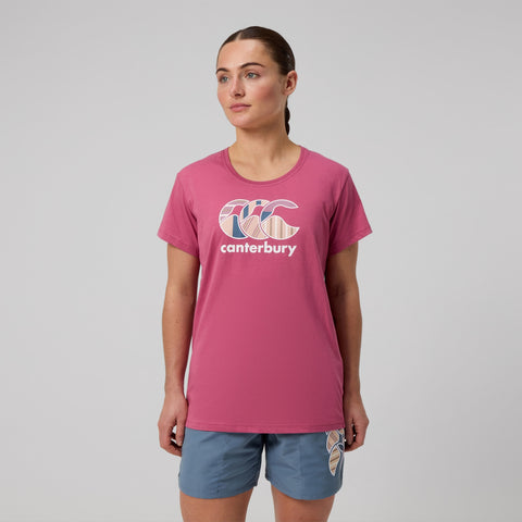 Canterbury Dames Uglies T-shirt Roze