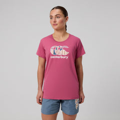 Canterbury Dames Uglies T-shirt Roze