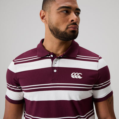 Canterbury Fundamentals Engineered Stripe Polo Heren