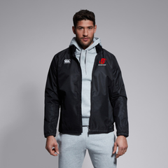 België Mens Vaposhield Full Zip Rain Jacket Black