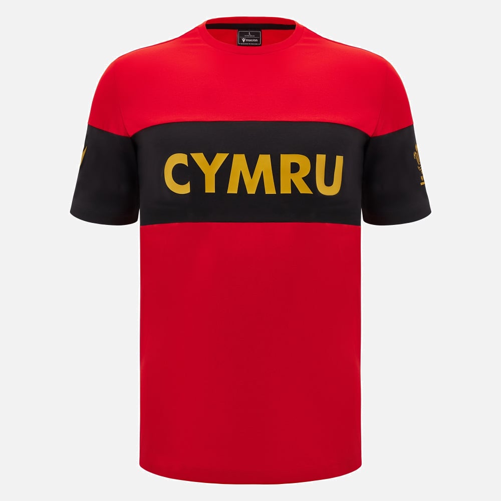 Wales Rugby Leisure T-shirt Heren