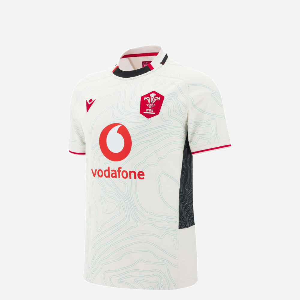 Macron Wales Replica Rugby Uitshirt 2025/26 Junior