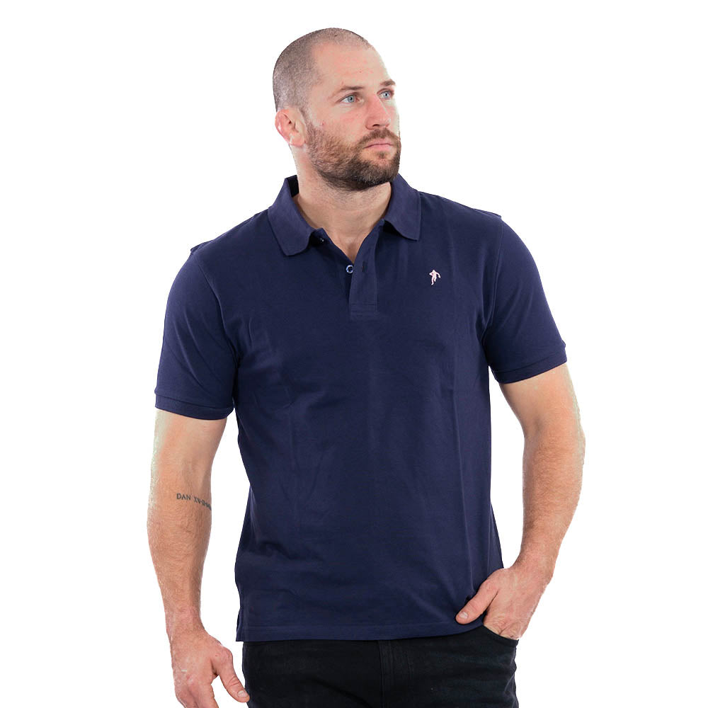 Ruckfield Essentiel Short Sleeve Polo Navy