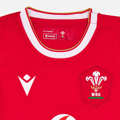 Wales Rugby Replica Thuistenue Baby