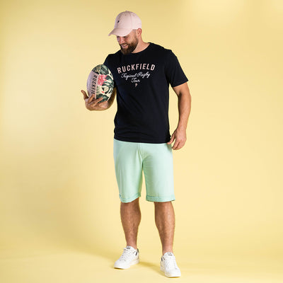 Ruckfield T-Shirt Tropical Rugby Navy