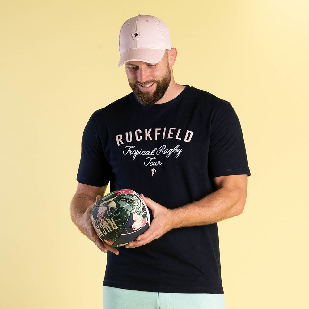 Ruckfield T-Shirt Tropical Rugby Navy