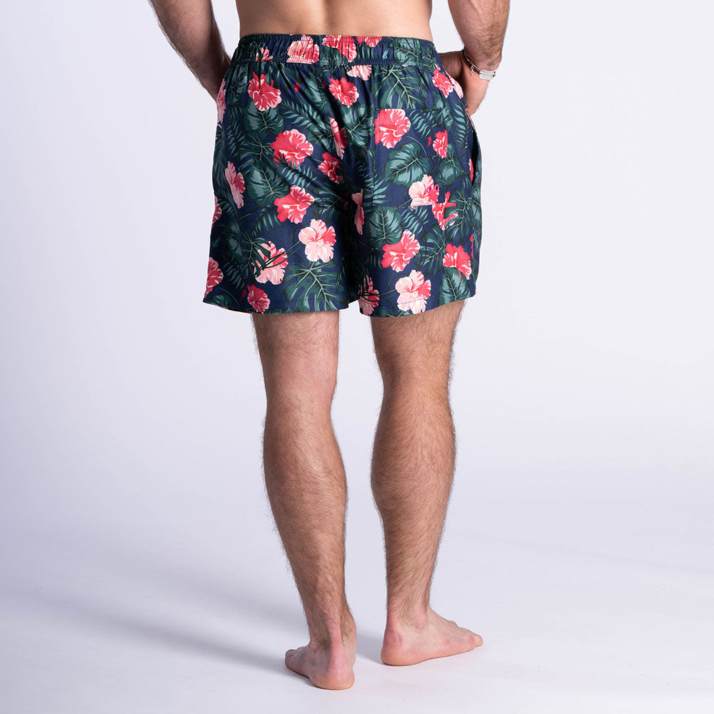 Boardshort Ruckfield Tropical Rugby Bleu Marine