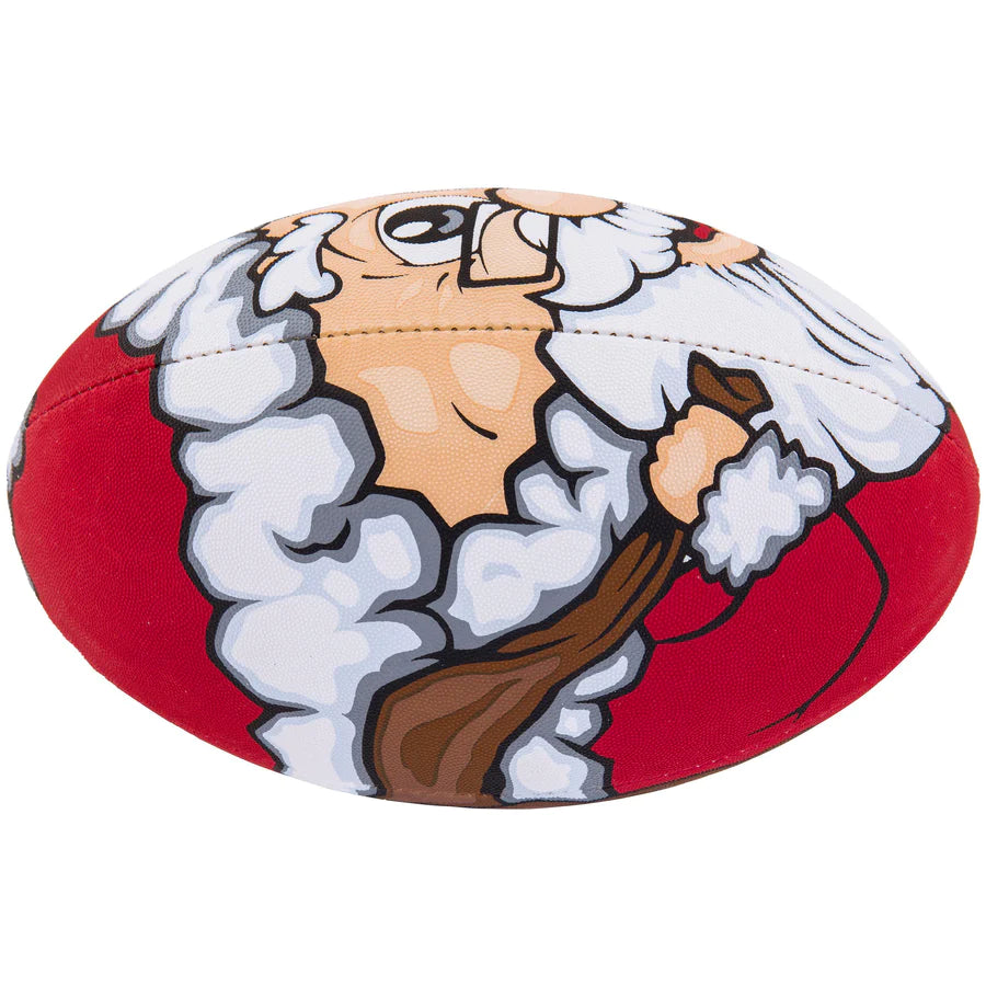 Ballon de rugby du Père Noël