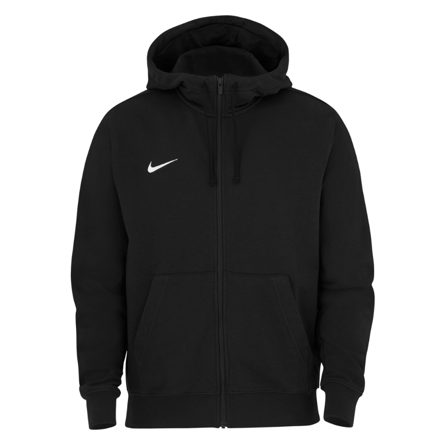 Nike Team Club Full Zip Hoodie Ft Heren Zwart