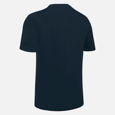 Macron Katoenen T-Shirt Boost Hero Junior Navy