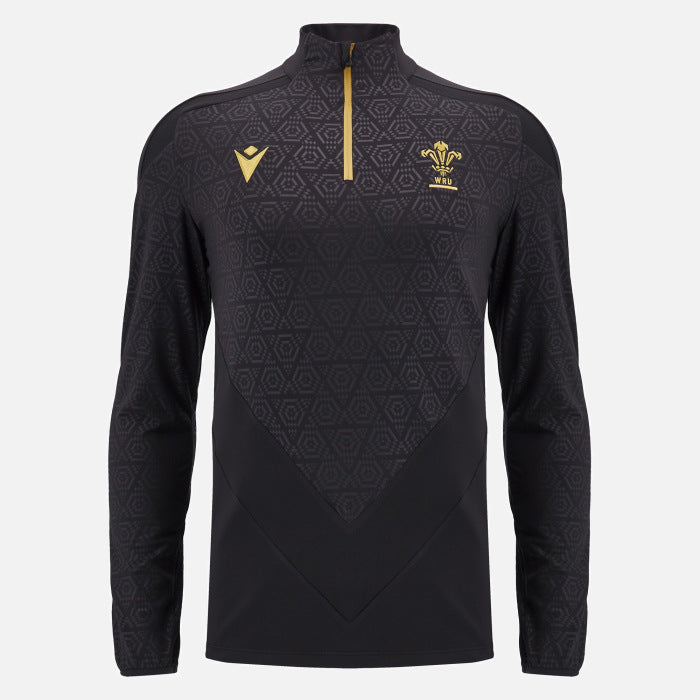 Wales Rugby Training 1/4 Zip Top Heren