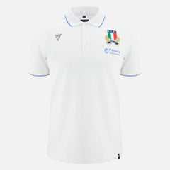 Macron Italië Rugby 2025/26 Polo van Katoen Heren