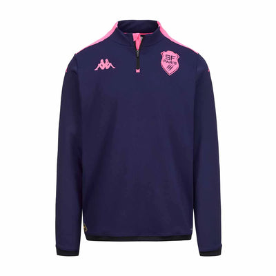 Stade Français Paris 24/25 Ablas Pro 8 Sweatshirt Heren Blauw