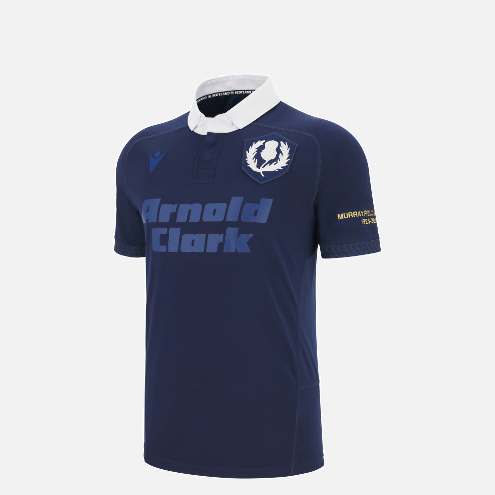 Macron Schotland Rugby Murrayfield 100 Replica Shirt Junior (vanaf 21 oktober)