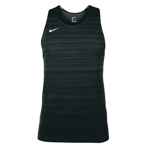 Nike Dry Miler Singlet Heren Zwart