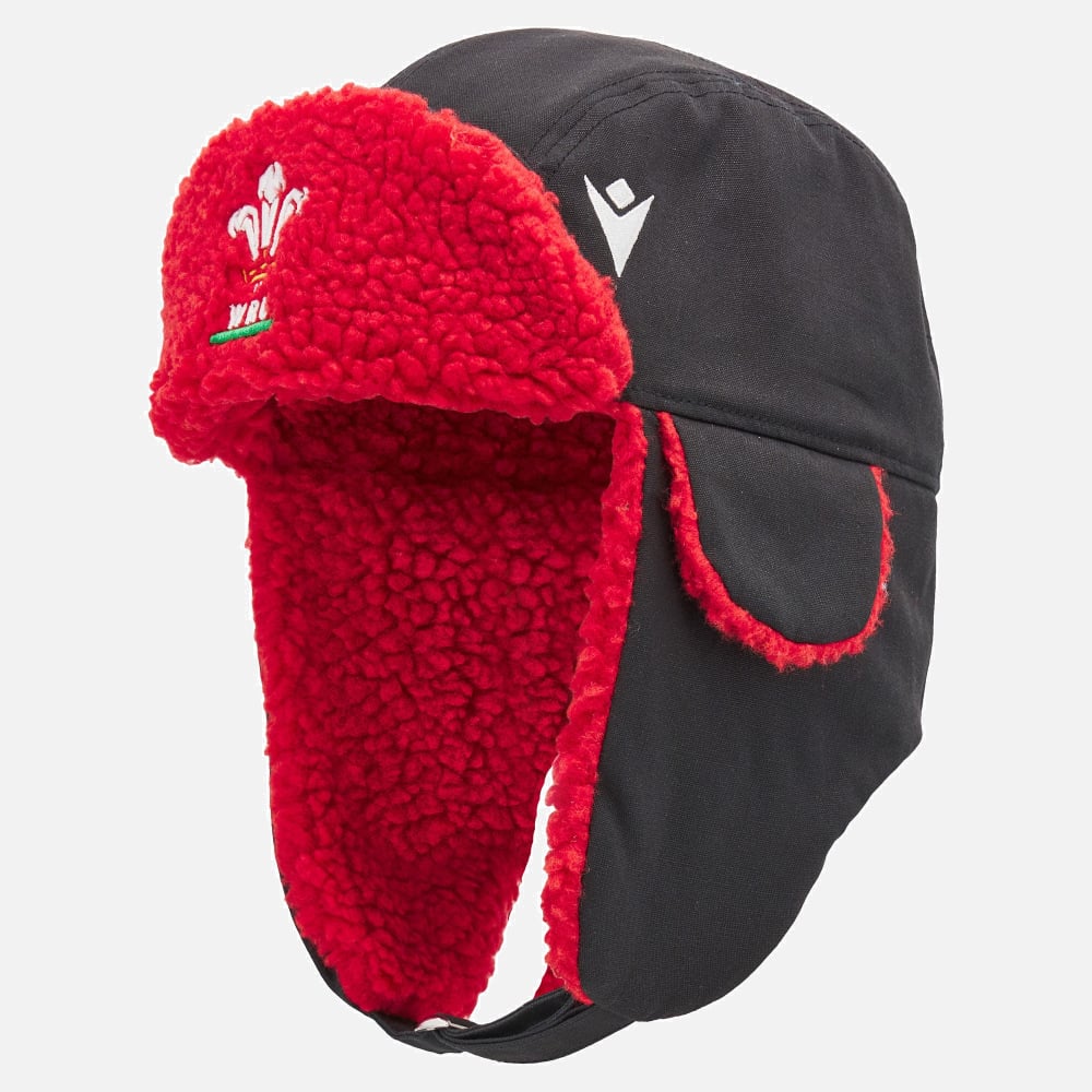 Wales Rugby Trapper Hat